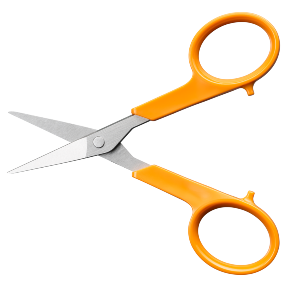 Fiskars Embroidery Scissors Straight Classic 10cm (1075061)