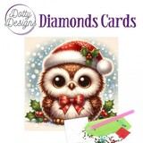Find It Trading Diamond Cards Set Christmas Owl (DDDC1203)