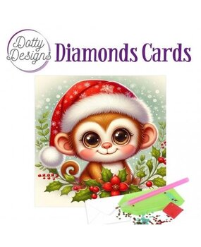 Find It Trading Diamond Cards Set Christmas Monkey (DDDC1204) Find It Trading Diamond Cards Set Christmas Monkey (DDDC1204)