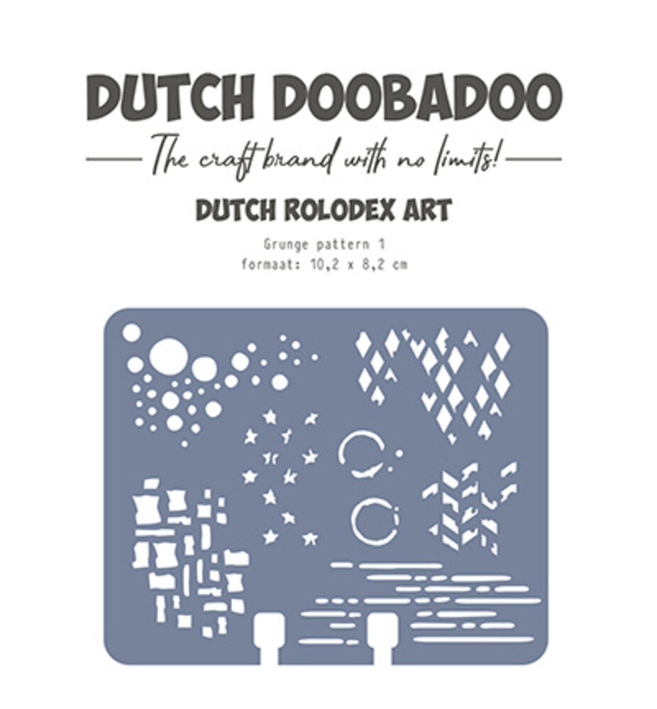 Dutch Doobadoo Dutch Mask Art Rolodex Grunge Pattern 1 (470.715.900)