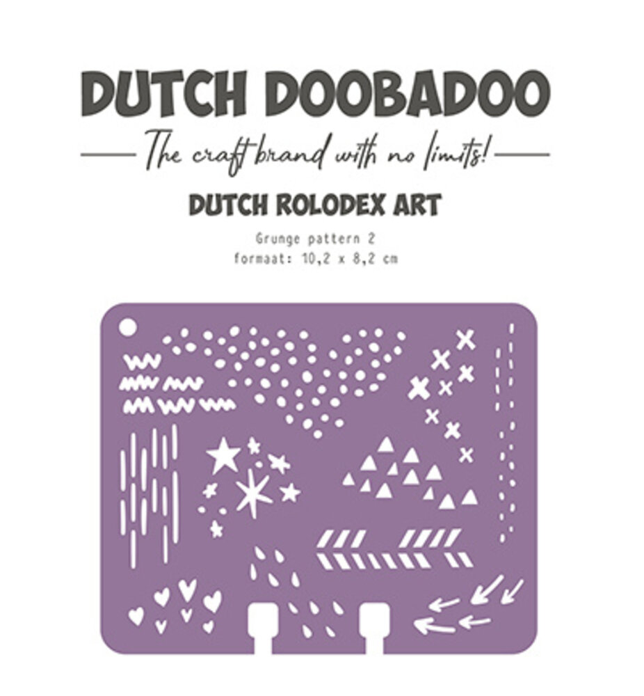 Dutch Doobadoo Dutch Mask Art Rolodex Grunge Pattern 2 (470.715.901) Dutch Doobadoo Dutch Mask Art Rolodex Grunge Pattern 2 (470.715.901)