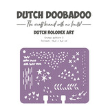 Dutch Doobadoo Dutch Mask Art Rolodex Grunge Pattern 2 (470.715.901)