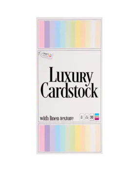 Craft Sensations Luxury Linen Cardstock 15x30 cm Pastel (3208557) Craft Sensations Luxury Linen Cardstock 15x30 cm Pastel (3208557)