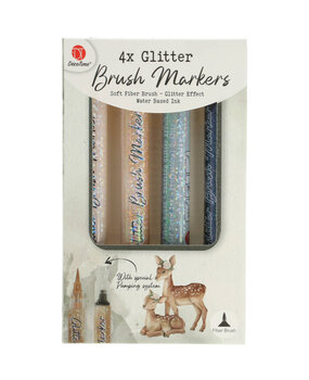 DécoTime Glitter Brush Markers Nature (3204301) DécoTime Glitter Brush Markers Nature (3204301)