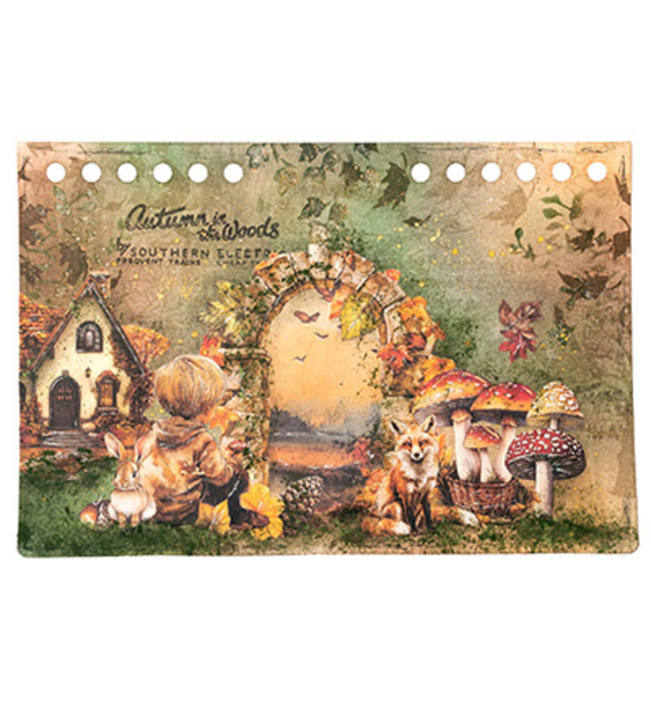 Studio Light Autumn In The Woods 8x8 Inch Collage Paper Pad (JMA-AW-CPP386) Studio Light Autumn In The Woods 8x8 Inch Collage Paper Pad (JMA-AW-CPP386)