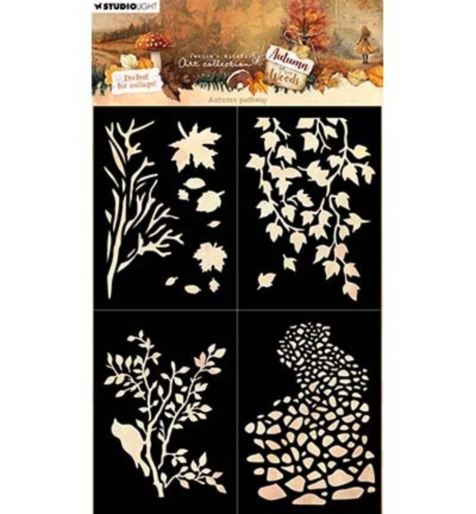 Studio Light Autumn In The Woods Masking Stencil Autumn Pathway (JMA-AW-MASK371) Studio Light Autumn In The Woods Masking Stencil Autumn Pathway (JMA-AW-MASK371)