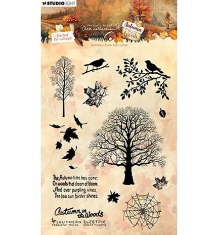 Studio Light Autumn In The Woods Clear Stamps Autumn-time has come (JMA-AW-STAMP875) Studio Light Autumn In The Woods Clear Stamps Autumn-time has come (JMA-AW-STAMP875)