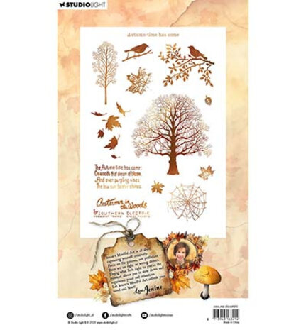 Studio Light Autumn In The Woods Clear Stamps Autumn-time has come (JMA-AW-STAMP875) Studio Light Autumn In The Woods Clear Stamps Autumn-time has come (JMA-AW-STAMP875)