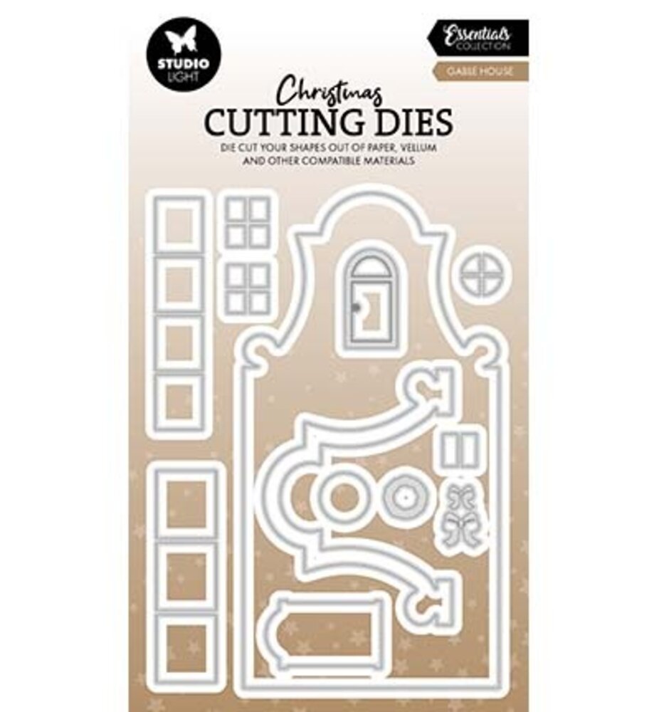 Studio Light Christmas Essentials Snijmal Gable House (SL-ES-CD1022) Studio Light Christmas Essentials Snijmal Gable House (SL-ES-CD1022)