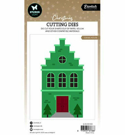 Studio Light Christmas Essentials Snijmal Canal House (SL-ES-CD1023) Studio Light Christmas Essentials Snijmal Canal House (SL-ES-CD1023)