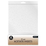 Studio Light Christmas Essentials A4 Acetate Sheets Snowflakes (SL-ES-ACS15)