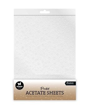 Studio Light Christmas Essentials A4 Acetate Sheets Snowflakes (SL-ES-ACS15) Studio Light Christmas Essentials A4 Acetate Sheets Snowflakes (SL-ES-ACS15)