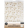 Studio Light PRE-ORDER Christmas Essentials A5 Acetate Sheets Gold Snowflakes (SL-ES-ACS16) Studio Light PRE-ORDER Christmas Essentials A5 Acetate Sheets Gold Snowflakes (SL-ES-ACS16)