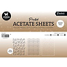 Studio Light Christmas Essentials A4 Acetate Sheets Gold Snowflakes (SL-ES-ACS16) Studio Light Christmas Essentials A4 Acetate Sheets Gold Snowflakes (SL-ES-ACS16)
