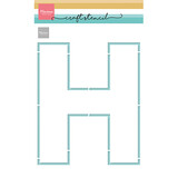 Marianne Design Craft Stencil A5 Letter H (PS8190)