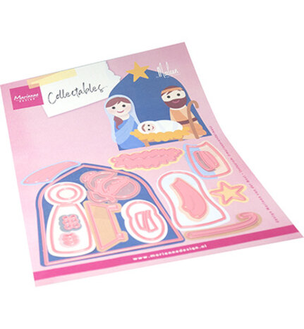Marianne Design Collectables Nativity Set (COL1576) Marianne Design Collectables Nativity Set (COL1576)