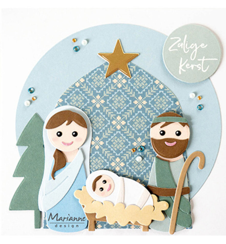 Marianne Design Collectables Nativity Set (COL1576) Marianne Design Collectables Nativity Set (COL1576)