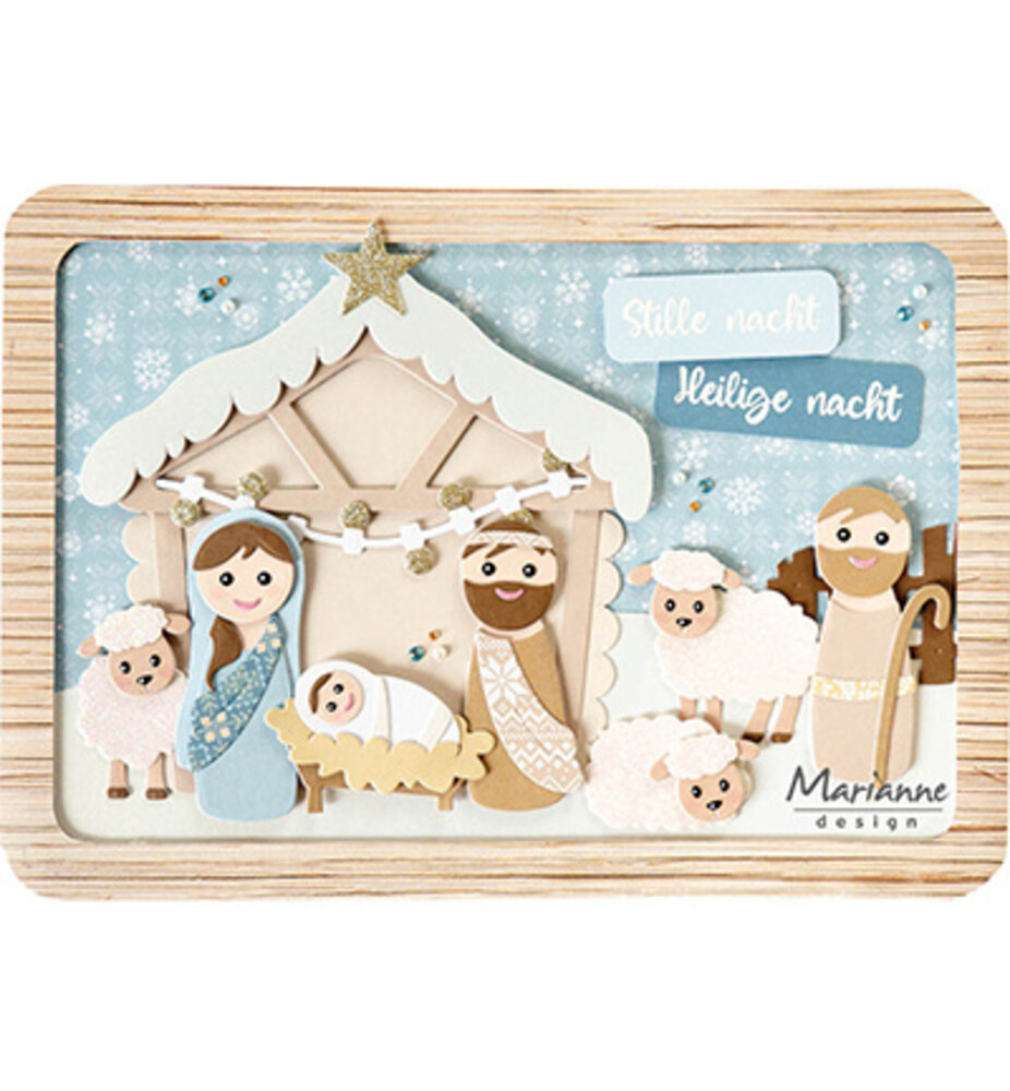Marianne Design Collectables Nativity Set (COL1576) Marianne Design Collectables Nativity Set (COL1576)