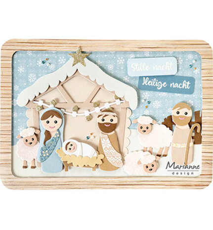 Marianne Design Collectables Nativity Set (COL1576) Marianne Design Collectables Nativity Set (COL1576)