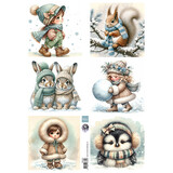 Marianne Design Knipvel A4 Cosy Winter by Fairybells (FB2504)