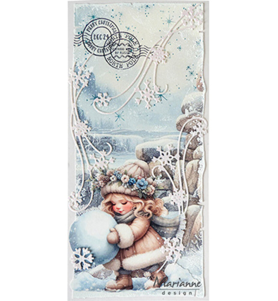 Marianne Design Knipvel A4 Cosy Winter by Fairybells (FB2504) Marianne Design Knipvel A4 Cosy Winter by Fairybells (FB2504)