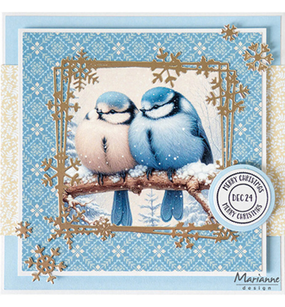 Marianne Design Knipvel A4 Dreamy Winter by Fairybells (FB2505) Marianne Design Knipvel A4 Dreamy Winter by Fairybells (FB2505)