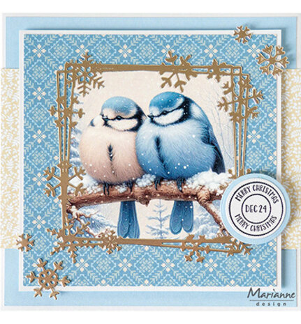 Marianne Design Knipvel A4 Dreamy Winter by Fairybells (FB2505) Marianne Design Knipvel A4 Dreamy Winter by Fairybells (FB2505)