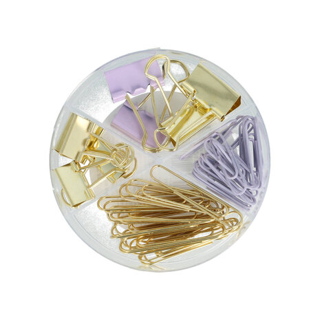 DLP Paper and Document Clips Gold & Purple (30pcs) (3213087) DLP Paper and Document Clips Gold & Purple (30pcs) (3213087)
