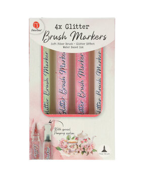 DécoTime Glitter Brush Markers Peachy Pink (3204301) DécoTime Glitter Brush Markers Peachy Pink (3204301)