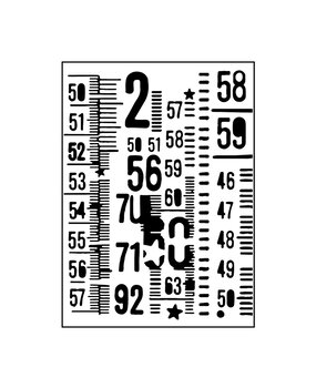 Vaessen Creative Embossing Folder Meeteenheid (100605-336) Vaessen Creative Embossing Folder Meeteenheid (100605-336)