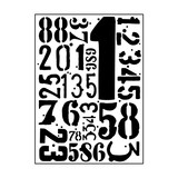 Vaessen Creative Embossing Folder Cijfers (100605-337)