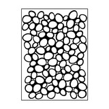 Vaessen Creative Embossing Folder Kiezelstenen (100605-339)