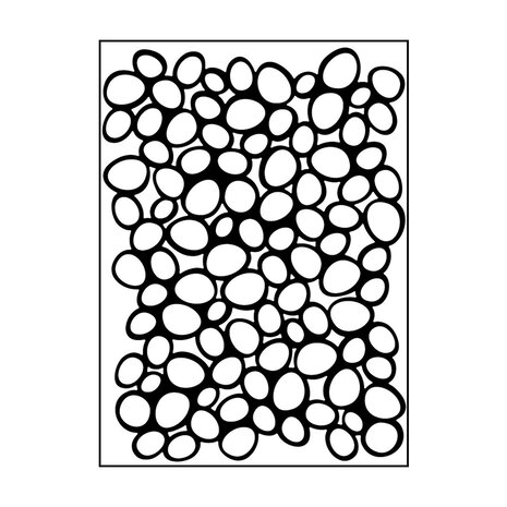Vaessen Creative Embossing Folder Kiezelstenen (100605-339) Vaessen Creative Embossing Folder Kiezelstenen (100605-339)