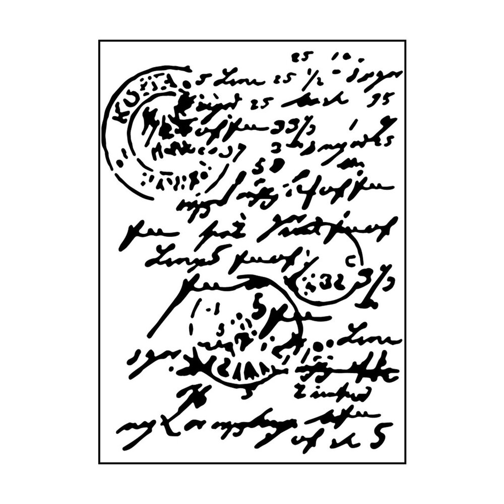 Vaessen Creative Embossing Folder Post (100605-341) Vaessen Creative Embossing Folder Post (100605-341)