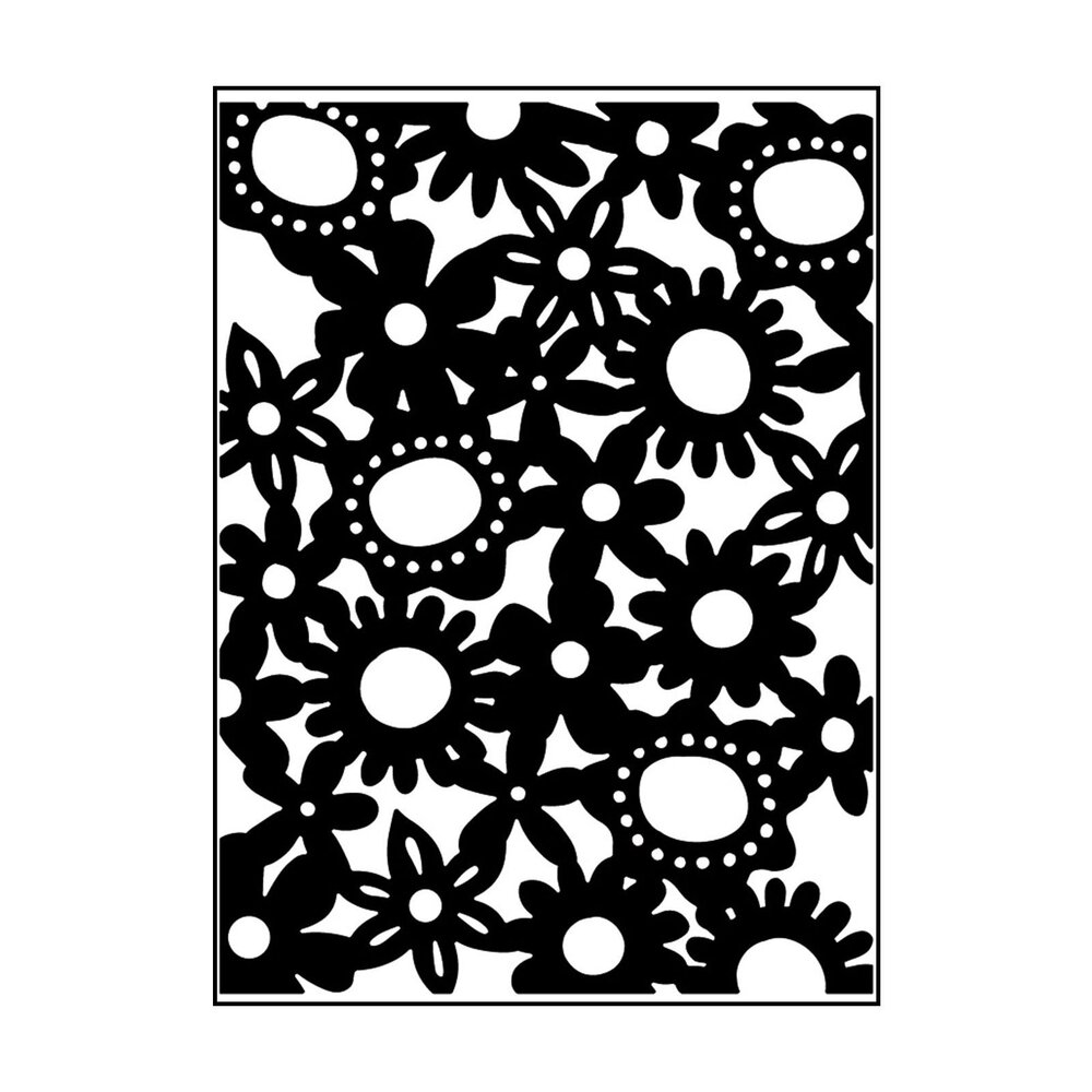 Vaessen Creative Embossing Folder Bloemen (100605-342) Vaessen Creative Embossing Folder Bloemen (100605-342)