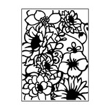 Vaessen Creative Embossing Folder Grote Bloemen (100605-343)