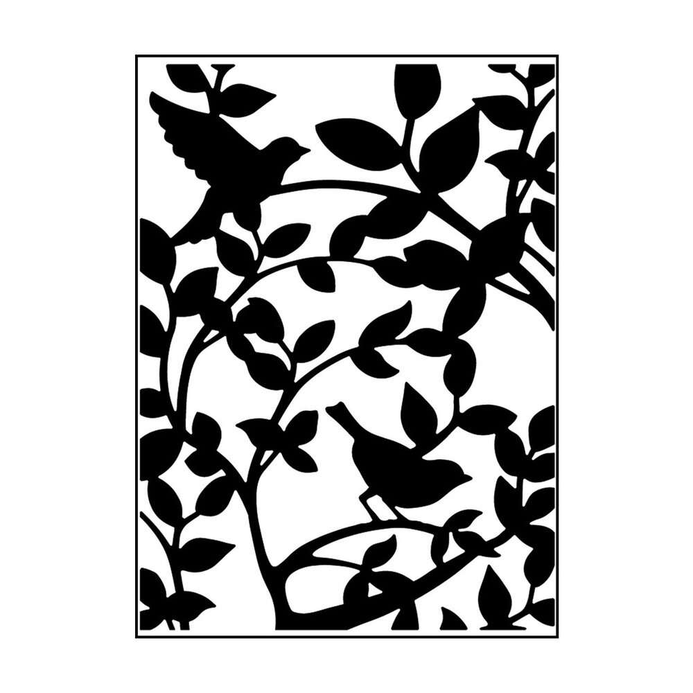 Vaessen Creative Embossing Folder Bird & Branches (100605-349) Vaessen Creative Embossing Folder Bird & Branches (100605-349)