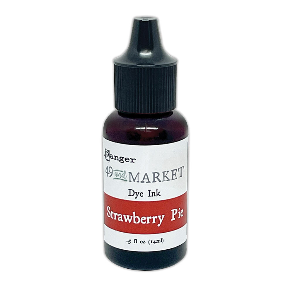 Ranger 49 & Market Dye Ink Reinkers Strawberry Pie (FMI92636) Ranger 49 & Market Dye Ink Reinkers Strawberry Pie (FMI92636)