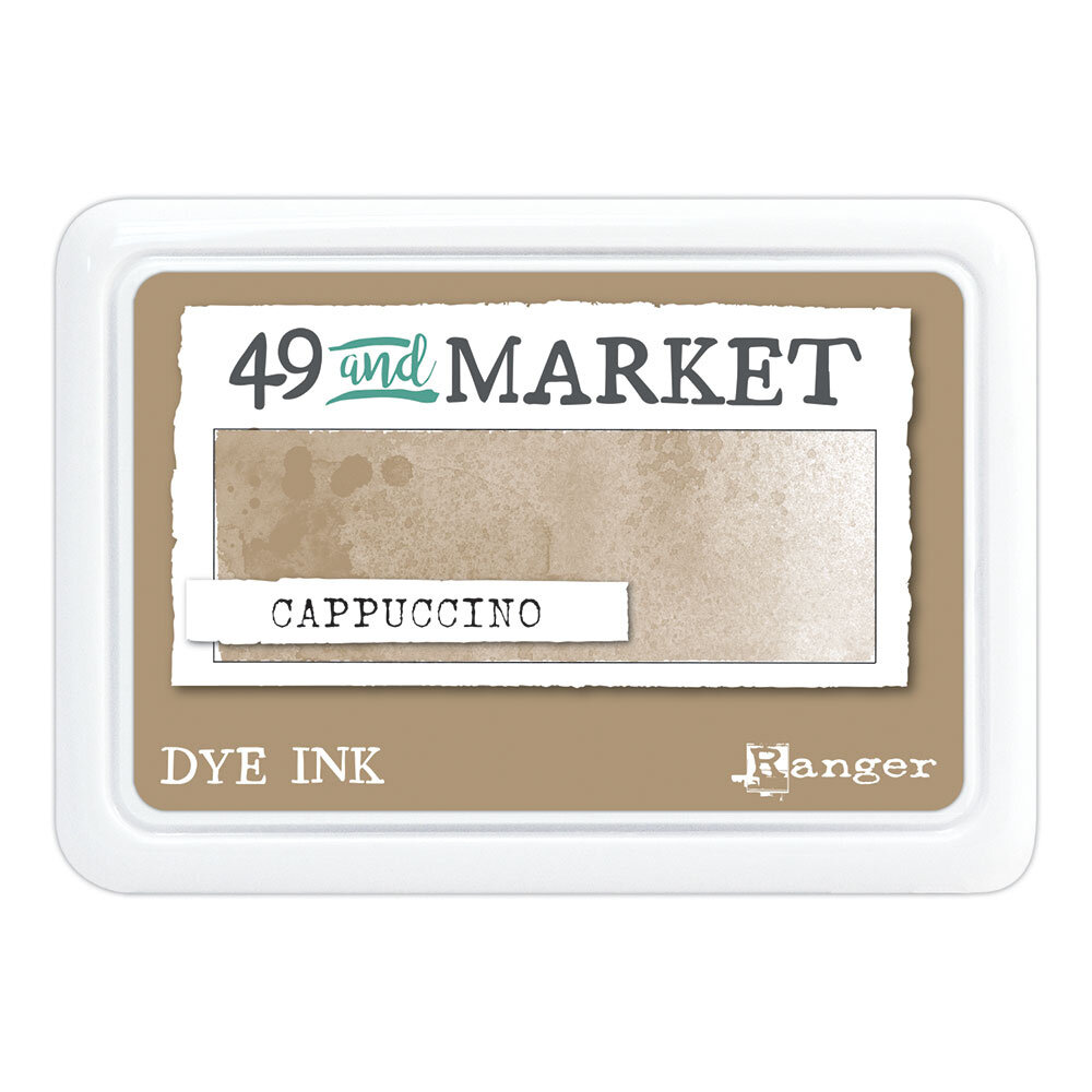 Ranger 49 & Market Dye Ink Pad Cappuccino (FMP92377) Ranger 49 & Market Dye Ink Pad Cappuccino (FMP92377)