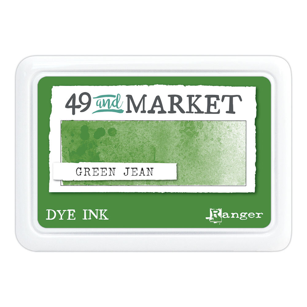 Ranger 49 & Market Dye Ink Pad Green Jean (FMP92407) Ranger 49 & Market Dye Ink Pad Green Jean (FMP92407)