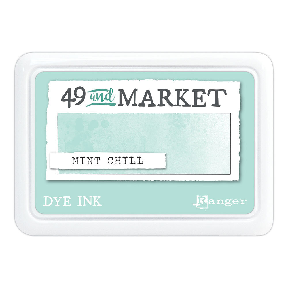 Ranger 49 & Market Dye Ink Pad Mint Chill (FMP92439) Ranger 49 & Market Dye Ink Pad Mint Chill (FMP92439)