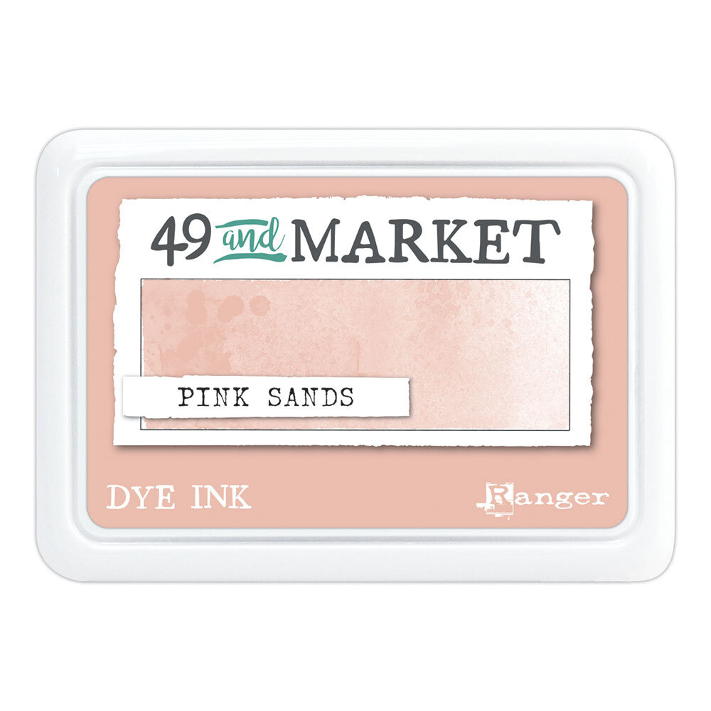 Ranger 49 & Market Dye Ink Pad Pink Sands (FMP92452) Ranger 49 & Market Dye Ink Pad Pink Sands (FMP92452)