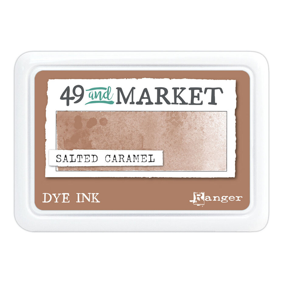 Ranger 49 & Market Dye Ink Pad Salted Caramel (FMP92476) - Paperpads.nl