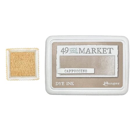 Ranger 49 & Market Dye Ink Pad Cappuccino (FMP92377) Ranger 49 & Market Dye Ink Pad Cappuccino (FMP92377)