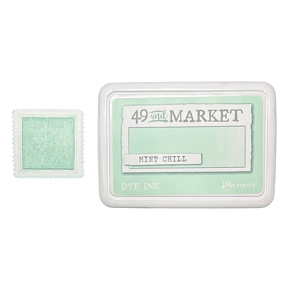 Ranger 49 & Market Dye Ink Pad Mint Chill (FMP92439) Ranger 49 & Market Dye Ink Pad Mint Chill (FMP92439)