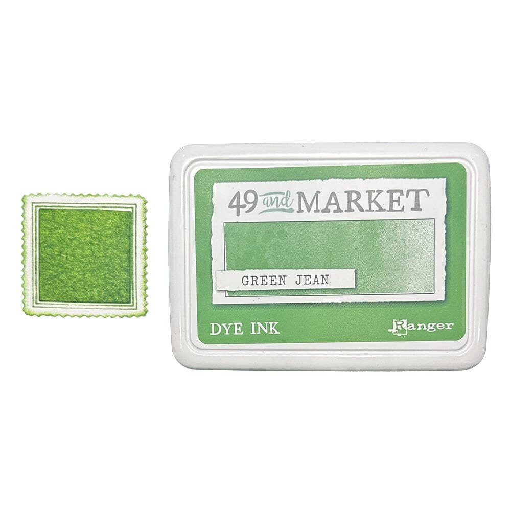 Ranger 49 & Market Dye Ink Pad Green Jean (FMP92407) Ranger 49 & Market Dye Ink Pad Green Jean (FMP92407)