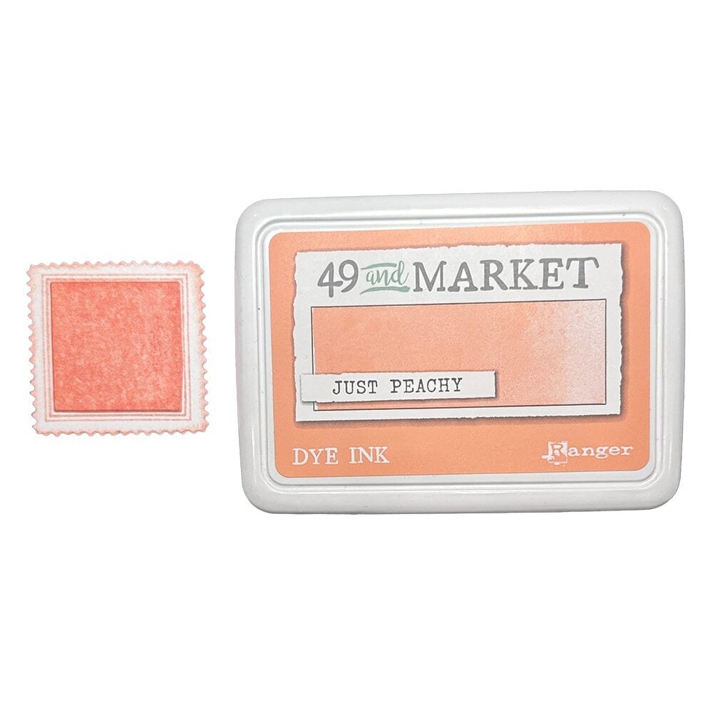 Ranger 49 & Market Dye Ink Pad Just Peachy (FMP92414) Ranger 49 & Market Dye Ink Pad Just Peachy (FMP92414)