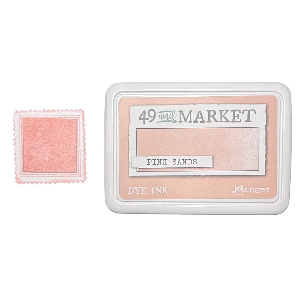Ranger 49 & Market Dye Ink Pad Pink Sands (FMP92452) Ranger 49 & Market Dye Ink Pad Pink Sands (FMP92452)