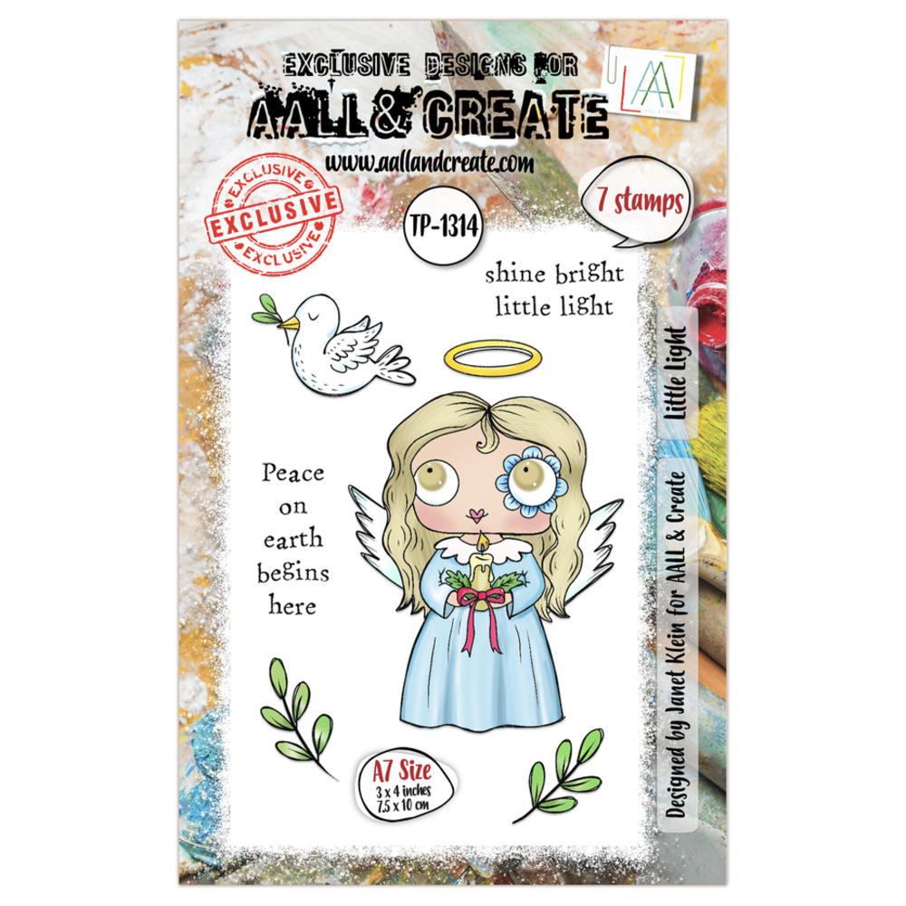 AALL and Create Clear Stamp Set A7 Little Light (AALL-TP-1314) AALL and Create Clear Stamp Set A7 Little Light (AALL-TP-1314)