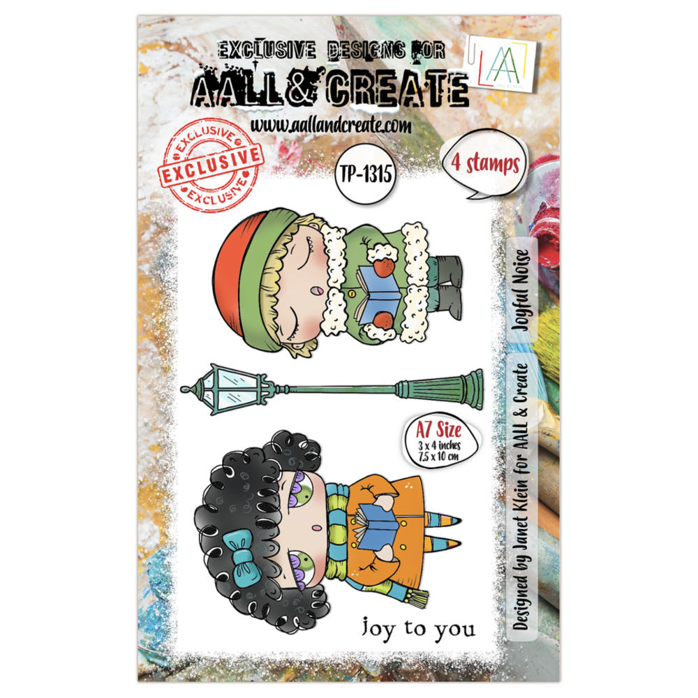 AALL and Create Clear Stamp Set A7 Joyful Noise (AALL-TP-1315) AALL and Create Clear Stamp Set A7 Joyful Noise (AALL-TP-1315)